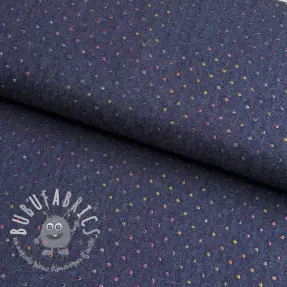 JEANS DENIM 3,8 OZ Drops Metallic dark blue