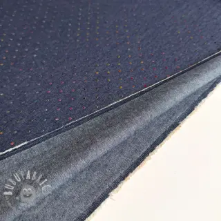 JEANS DENIM 3,8 OZ Drops Metallic dark blue
