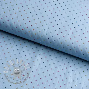 JEANS DENIM 3,8 OZ Drops Metallic light blue