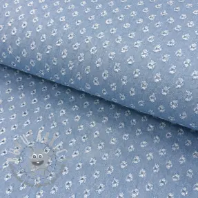 JEANS DENIM 6 OZ Big flakes light blue