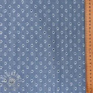 JEANS DENIM 6 OZ Big flakes light blue
