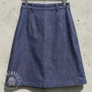 JEANS DENIM 3,8 OZ Drops Metallic dark blue