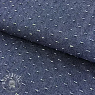 JEANS DENIM 6 OZ Small Holes blue