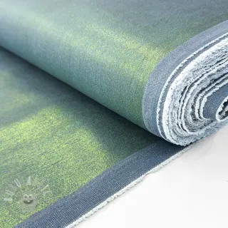 JEANS DENIM 8,5 OZ STRETCH WASHED metallic green