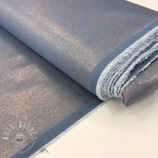 JEANS DENIM 8,5 OZ STRETCH WASHED metallic light blue gold