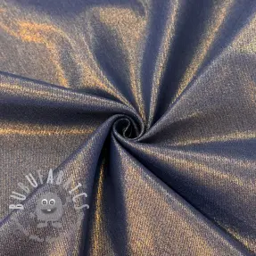 JEANS DENIM 8,5 OZ STRETCH WASHED metallic dark blue gold