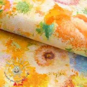 Viscosa con lino Impressionist