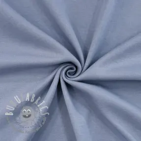 Jersey INTERLOCK light blue ORGANIC