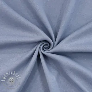 Jersey INTERLOCK light blue ORGANIC
