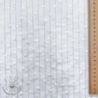 Tessuto di cotone EMBROIDERY Flowstripe