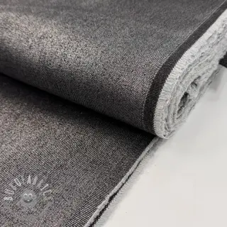 JEANS DENIM Metallic black silver