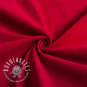 Velluto a coste 21 W WASHED STRETCH dark red