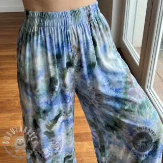 Viscosa TWILL Messy TIE DYE design C