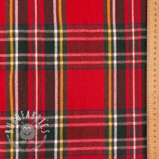 Tessuto decorativo Ecossais rouge vert