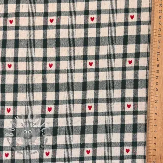Tessuto decorativo jacquard Ollon vert rouge
