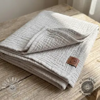Mussola/Doppia garza PLAIN natural