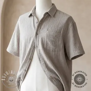 Mussola/Doppia garza PLAIN natural
