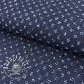 JEANS DENIM 6 OZ Big flakes dark blue