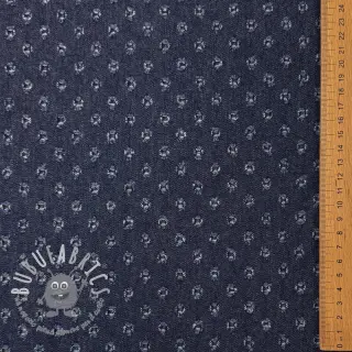JEANS DENIM 6 OZ Big flakes dark blue