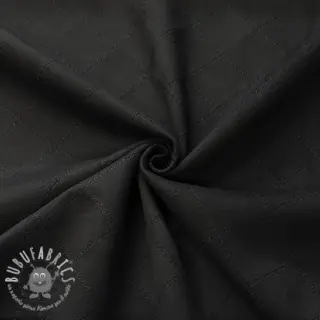 Tessuto scamosciato SCUBA Diamond black