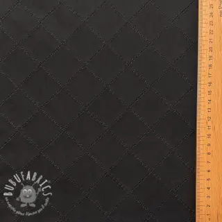 Tessuto scamosciato SCUBA Diamond black