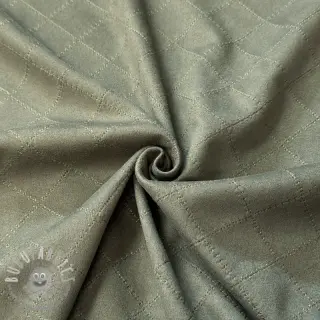 Tessuto scamosciato SCUBA Diamond khaki