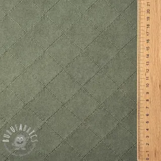 Tessuto scamosciato SCUBA Diamond khaki