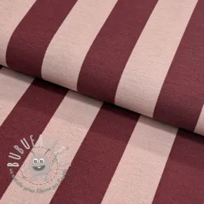 Tessuto decorativo premium Joyful basic stripe wine