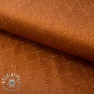 Tessuto scamosciato SCUBA Diamond clay brown