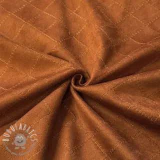 Tessuto scamosciato SCUBA Diamond clay brown