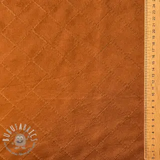 Tessuto scamosciato SCUBA Diamond clay brown