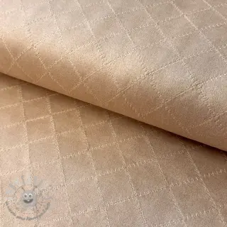 Tessuto scamosciato SCUBA Diamond champagne