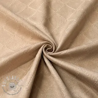 Tessuto scamosciato SCUBA Diamond champagne
