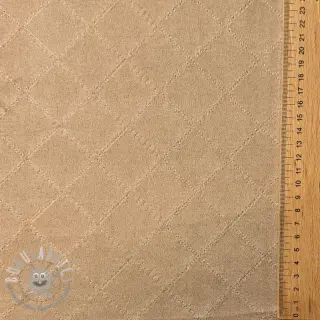 Tessuto scamosciato SCUBA Diamond champagne