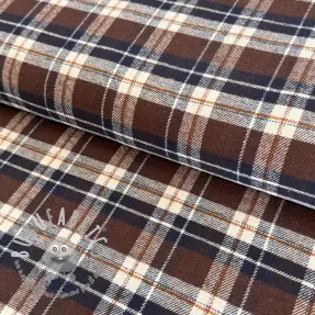 Tessuto di cotone FLANEL YARN DYED BRUSHED CHECK design G