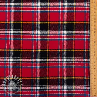 Tessuto di cotone FLANEL YARN DYED BRUSHED CHECK design E