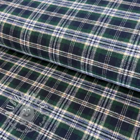 Tessuto di cotone FLANEL YARN DYED BRUSHED CHECK design K