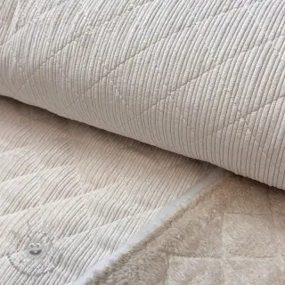 Velluto a coste QUILT sand