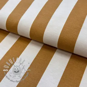 Tessuto decorativo premium Joyful basic stripe yellow