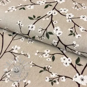 Tessuto decorativo Linenlook Pure blossom branch