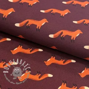Tessuto decorativo premium Fox parade mauve
