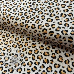 Tessuto decorativo Linenlook Leopard animal small