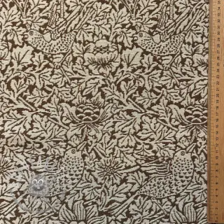Tessuto decorativo GOBELIN premium Anemone art craft brown
