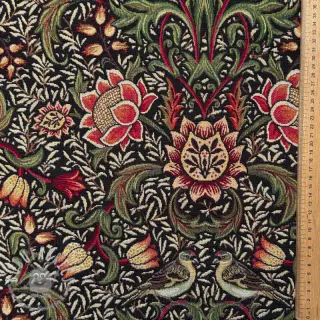 Tessuto decorativo GOBELIN premium Ornate art craft black