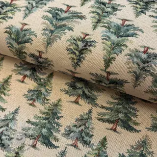 Tessuto decorativo GOBELIN premium Pine forest whispers