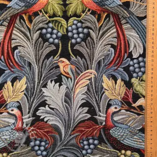 Tessuto decorativo GOBELIN premium Leafy paradise bird