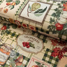 Tessuto decorativo GOBELIN premium Cozy kitchen patch