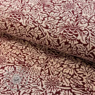 Tessuto decorativo GOBELIN premium Anemone art craft wine