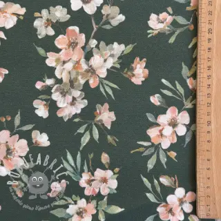 Tessuto decorativo premium Soft painted blossom army digital print