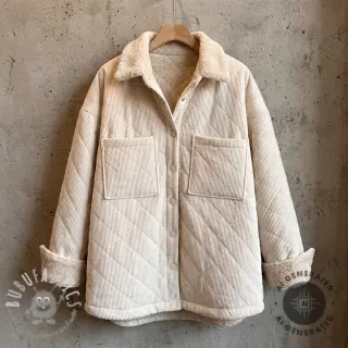 Velluto a coste QUILT sand
